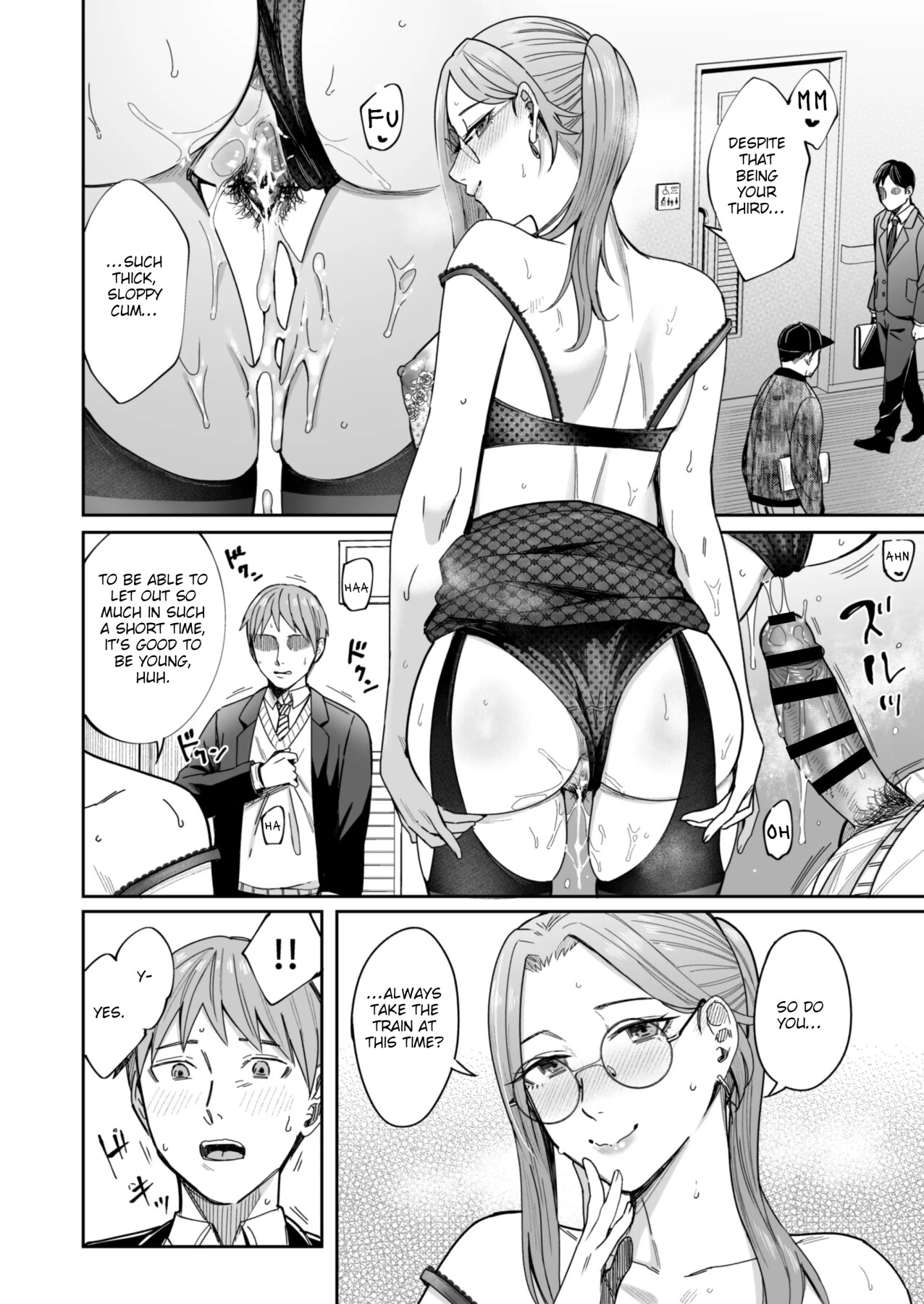 Hentai Manga Comic-A Story About How I Got Sent Lewd Selfies From A Woman I Didn't Know-Read-26